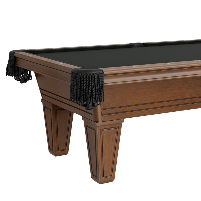 Plank & Hide Carrigan Wood Pool Table with Free Accessory Kit and Free White Glove Delivery & Installation