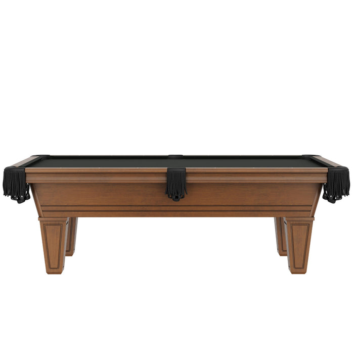 Plank & Hide Carrigan Wood Pool Table with Free Accessory Kit and Free White Glove Delivery & Installation