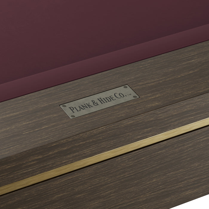 Plank & Hide Dali Wood Pool Table with Free Accessory Kit and Free White Glove Delivery & Installation