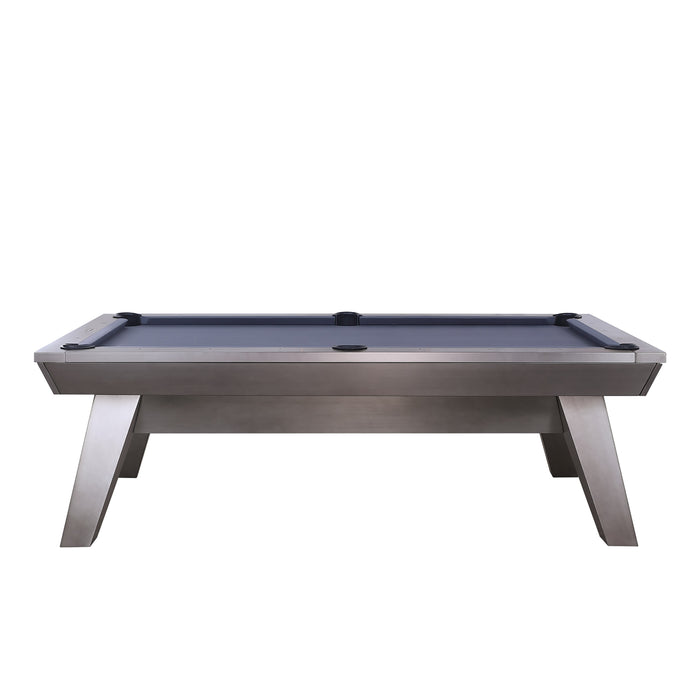 Plank & Hide Lennox Steel Pool Table (Size 8') with Free Accessory Kit, Steel Cue Rack and Delivery & Installation