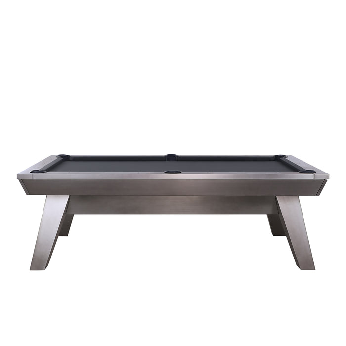 Plank & Hide Lennox Steel Pool Table (Size 8') with Free Accessory Kit, Steel Cue Rack and Delivery & Installation