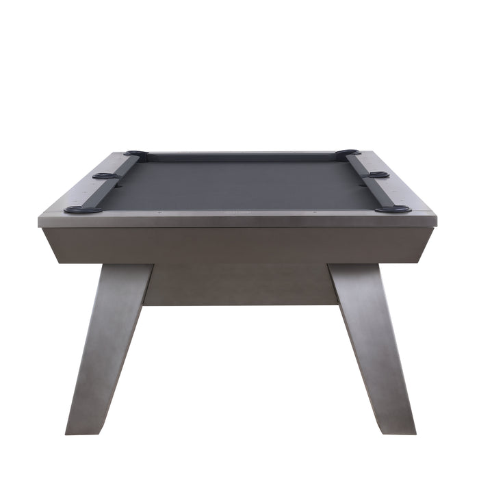 Plank & Hide Lennox Steel Pool Table (Size 8') with Free Accessory Kit, Steel Cue Rack and Delivery & Installation