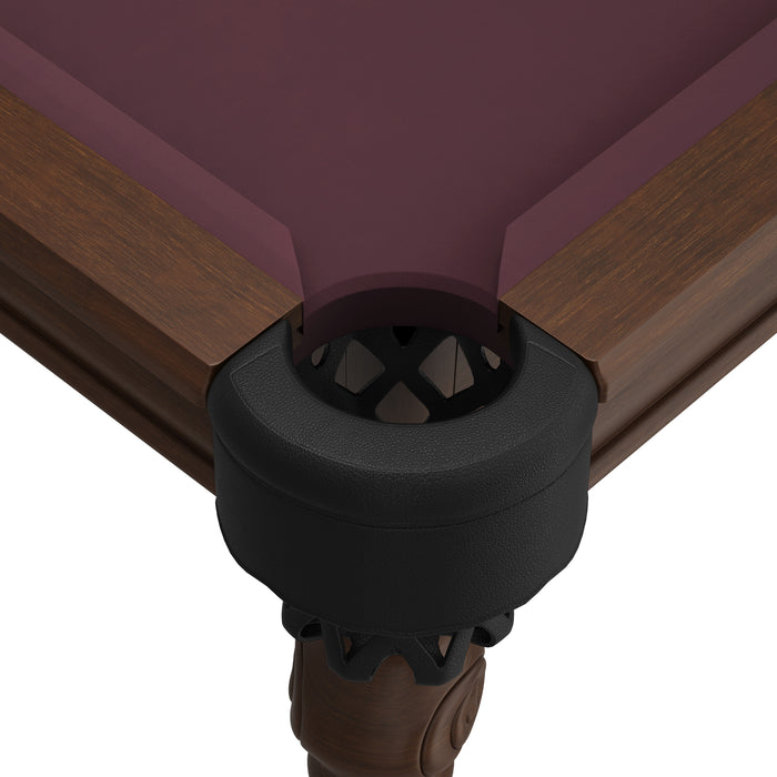 Plank & Hide Madaris Wood Pool Table (Size 8') 878907-8 with Free Accessory Kit and Free White Glove Delivery & Installation