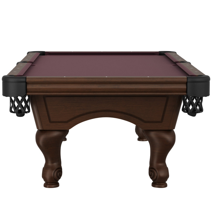 Plank & Hide Madaris Wood Pool Table (Size 8') 878907-8 with Free Accessory Kit and Free White Glove Delivery & Installation