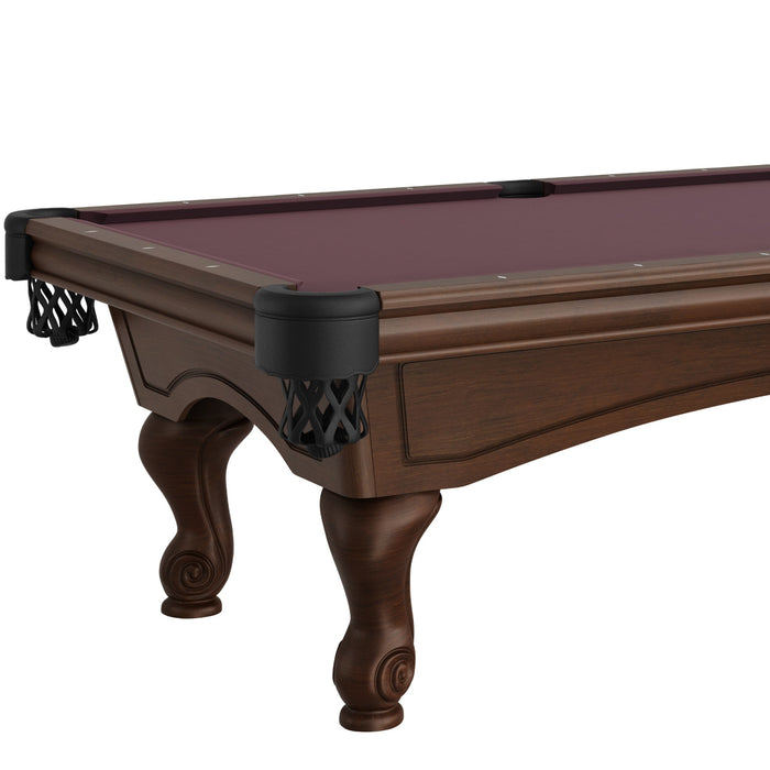 Plank & Hide Madaris Wood Pool Table (Size 8') 878907-8 with Free Accessory Kit and Free White Glove Delivery & Installation