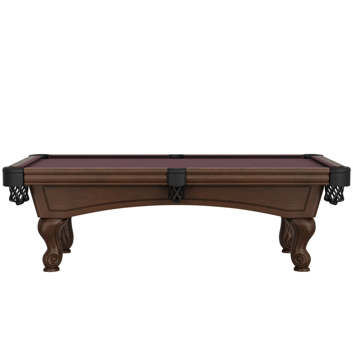 Plank & Hide Madaris Wood Pool Table (Size 8') 878907-8 with Free Accessory Kit and Free White Glove Delivery & Installation