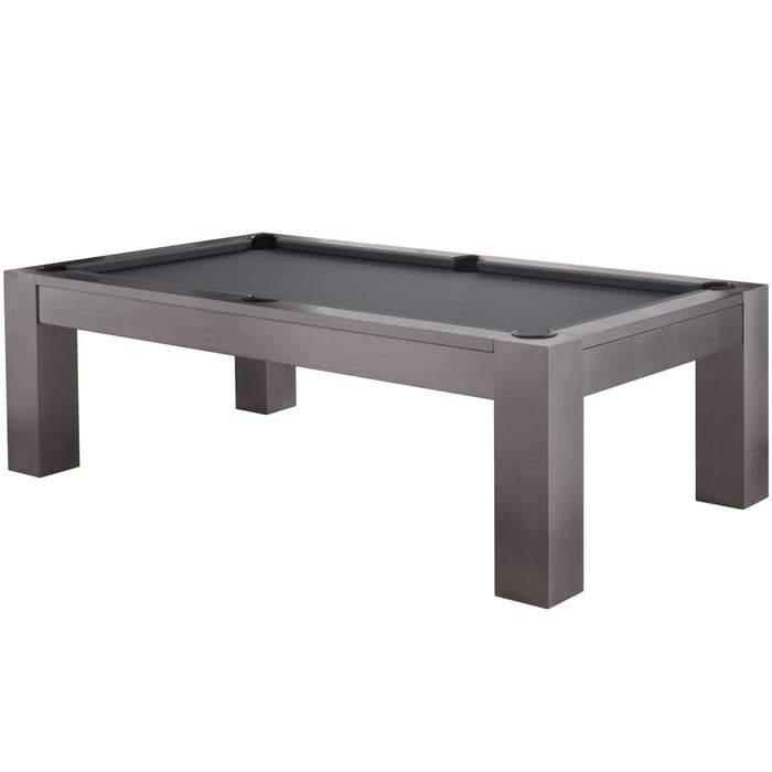 Plank & Hide Maxwell Steel Pool Table (Size 8') with Free Accessory Kit, Free Steel Cue Rack & Free White Glove Delivery