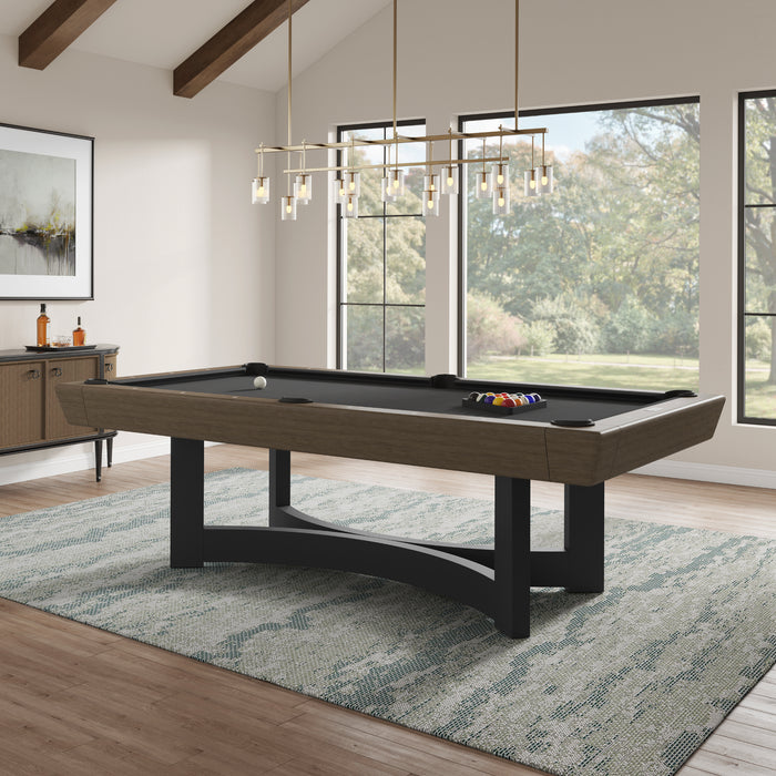 Plank & Hide Novato Pool Table (Size 8') with Free Accessory Kit and Free White Glove Delivery & Installation