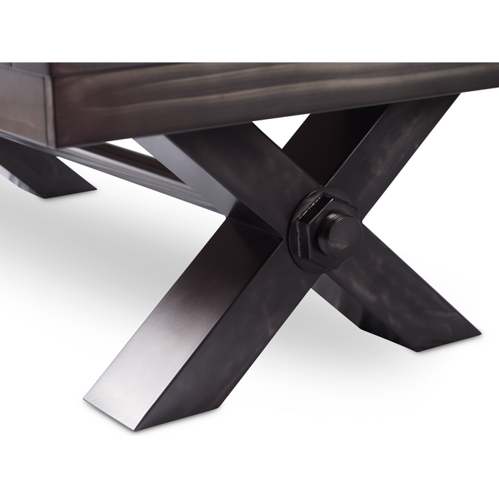 Plank & Hide Vox Steel Pool Table with Free Accessory Kit, Free Steel Cue Rack and Free White Glove Delivery