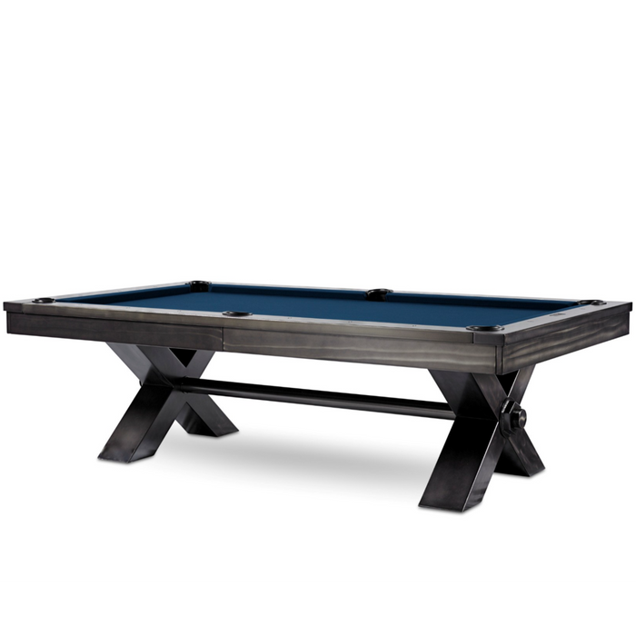 Plank & Hide Vox Steel Pool Table with Free Accessory Kit, Free Steel Cue Rack and Free White Glove Delivery