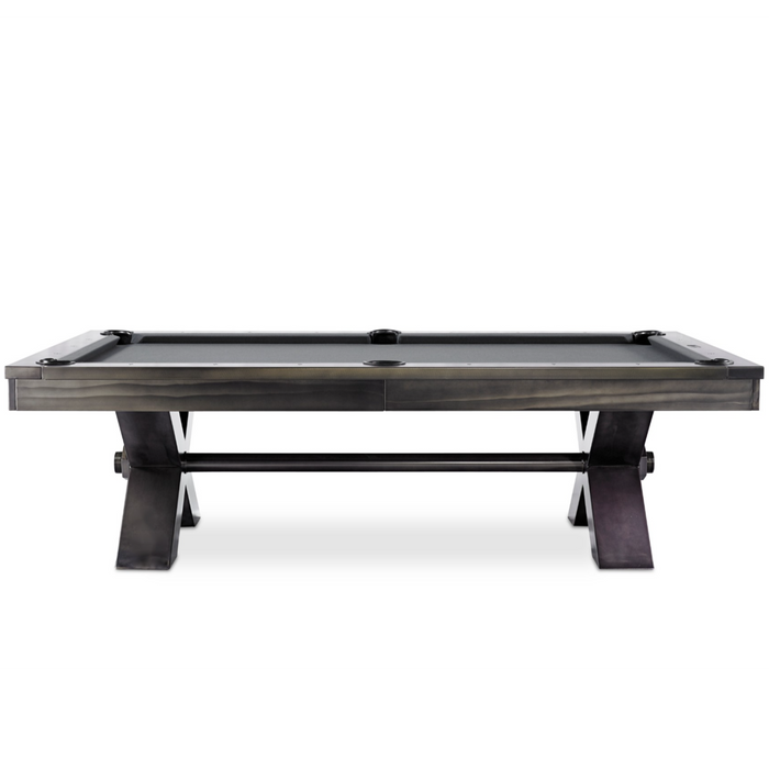 Plank & Hide Vox Steel Pool Table with Free Accessory Kit, Free Steel Cue Rack and Free White Glove Delivery