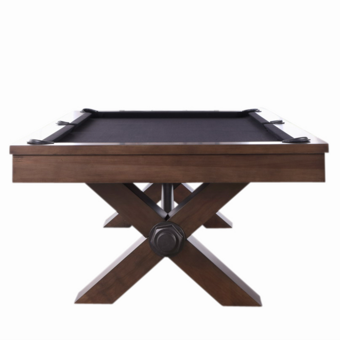 Plank & Hide Vox Wood Pool Table (Size 8') 28008-WAL with Free Accessory Kit and Free White Glove Delivery