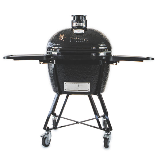 Luxe Homes Direct Oval Large 300 All-In-One Freestanding Charcoal Ceramic Kamado Grill