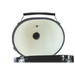 Luxe Homes Direct Oval XL 400 Built-In Charcoal Ceramic Kamado Grill