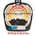 Luxe Homes Direct Oval XXL 500 Built-In Charcoal Ceramic Kamado Grill