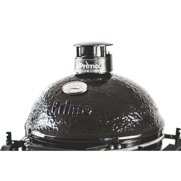 Luxe Homes Direct Round All-In-One Freestanding Charcoal Ceramic Kamado Grill