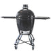 Luxe Homes Direct Round All-In-One Freestanding Charcoal Ceramic Kamado Grill