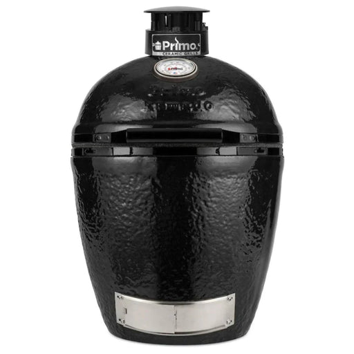 Luxe Homes Direct Round Built-In Charcoal Ceramic Kamado Grill