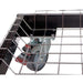Luxe Homes Direct Stainless Steel Cart Base with Basket and Side Shelves for Oval Junior 200