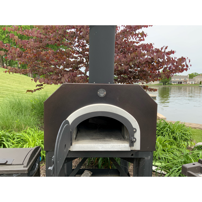 Chicago Brick Oven CBO-750 Mobile Wood-Fired Pizza Oven with Free Accessory Kit (Residential and Commercial) CBO-O-MBL-750