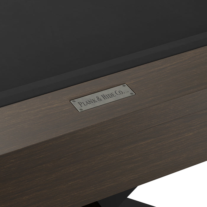 Plank & Hide Nichols Wood Pool Table (Size 8') with Free Accessory Kit and Free White Glove Delivery & Installation