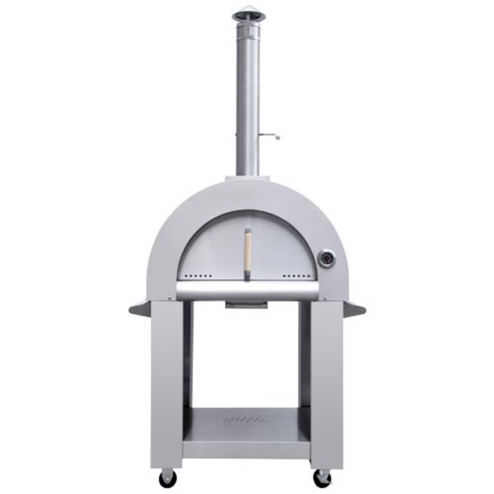 Omcan 32″ Stainless Steel Wood Burning Pizza Oven WO-CN-0640