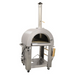 Omcan Stainless Steel Wood Burning and Propane Pizza Oven 35,000 BTU