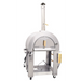 Omcan Stainless Steel Wood Burning and Propane Pizza Oven 35,000 BTU