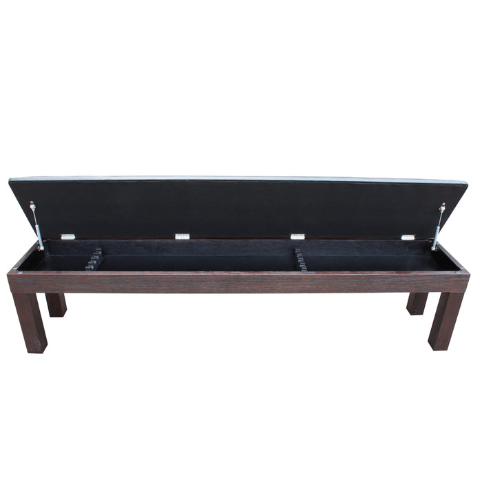 Plank & Hide Otis and McCormick Bench with Storage 87014