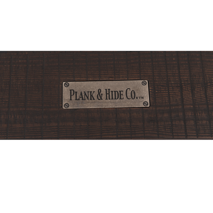 Plank & Hide Otis Wood Pool Table with Free Accessory Kit and Free White Glove Delivery & Installation