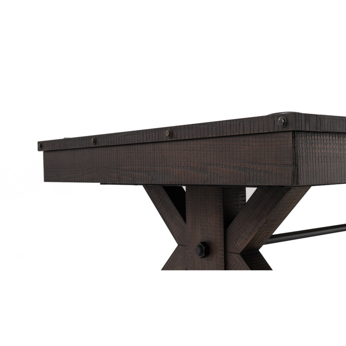 Plank & Hide Otis Wood Pool Table with Free Accessory Kit and Free White Glove Delivery & Installation