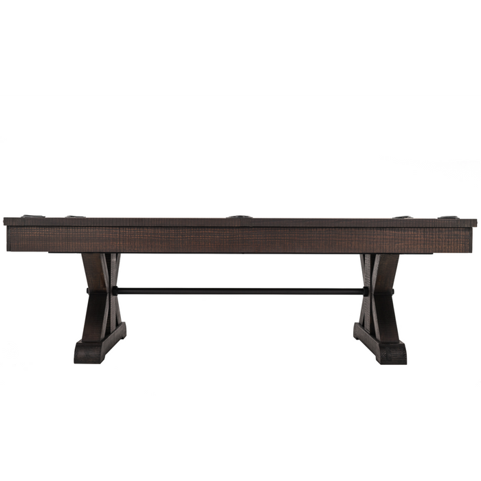 Plank & Hide Otis Wood Pool Table with Free Accessory Kit and Free White Glove Delivery & Installation
