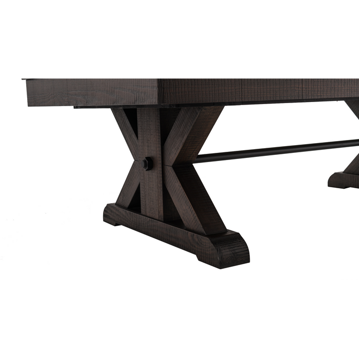 Plank & Hide Otis Wood Pool Table with Free Accessory Kit and Free White Glove Delivery & Installation