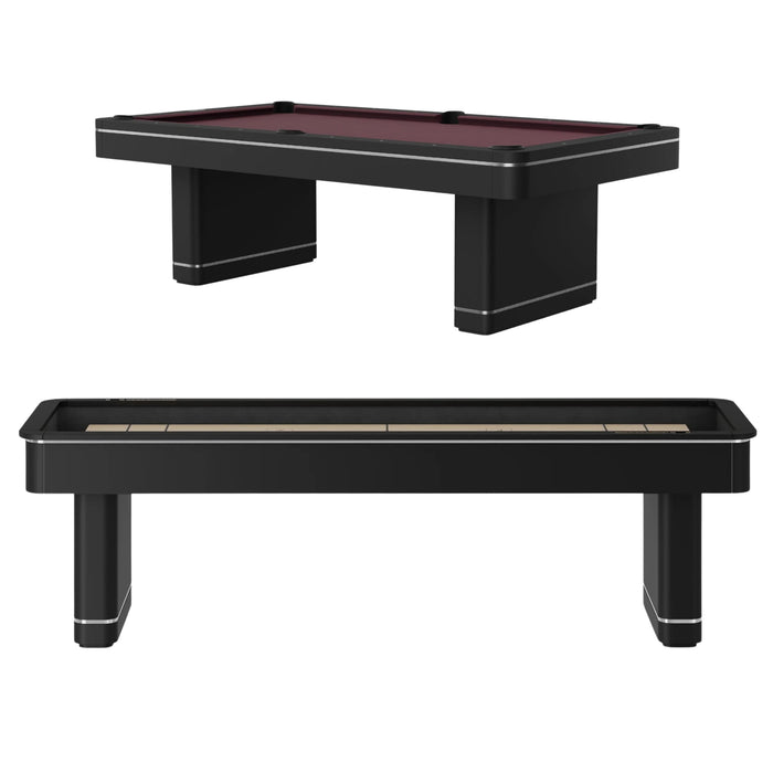 Plank & Hide Deco Pool Table & Shuffleboard with Free Accessories & Free White Glove Installation
