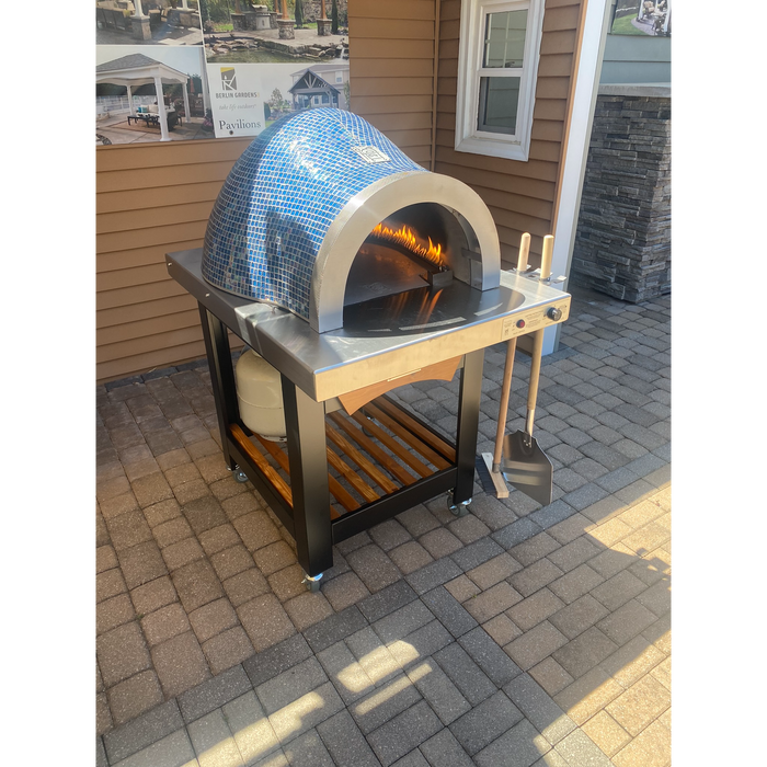 HPC Fire Forno Hybrid Freestanding Pizza Oven with Cart (Residential & Commercial) - FDP-FORNO