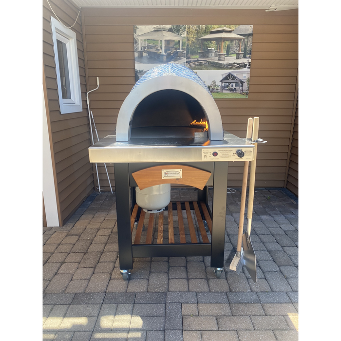 HPC Fire Forno Hybrid Freestanding Pizza Oven with Cart (Residential & Commercial) - FDP-FORNO