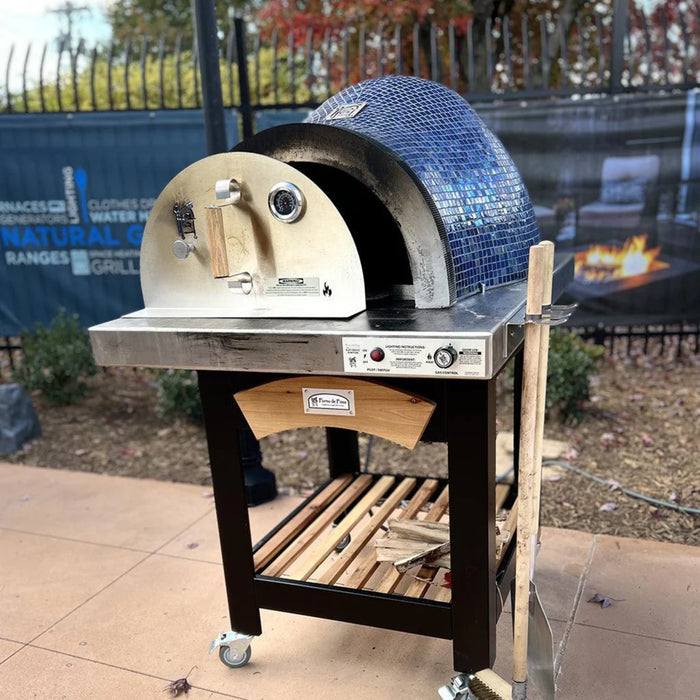 HPC Fire Forno Hybrid Freestanding Pizza Oven with Cart (Residential & Commercial) - FDP-FORNO