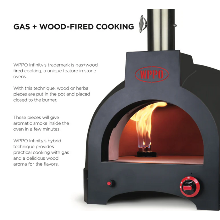 WPPO Infinity 50 Hybrid Countertop Pizza Oven (Residential) WKI50