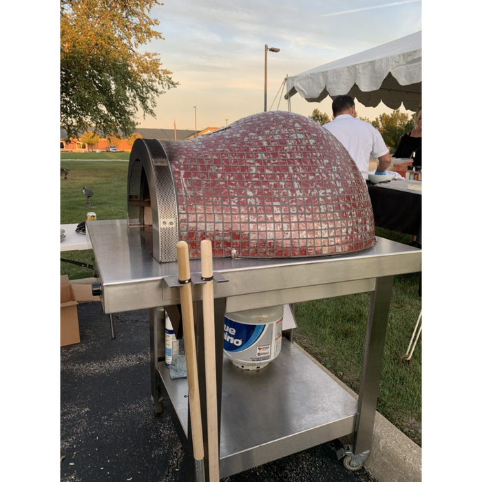 HPC Fire Forno Hybrid Freestanding Pizza Oven with Cart (Residential & Commercial) - FDP-FORNO