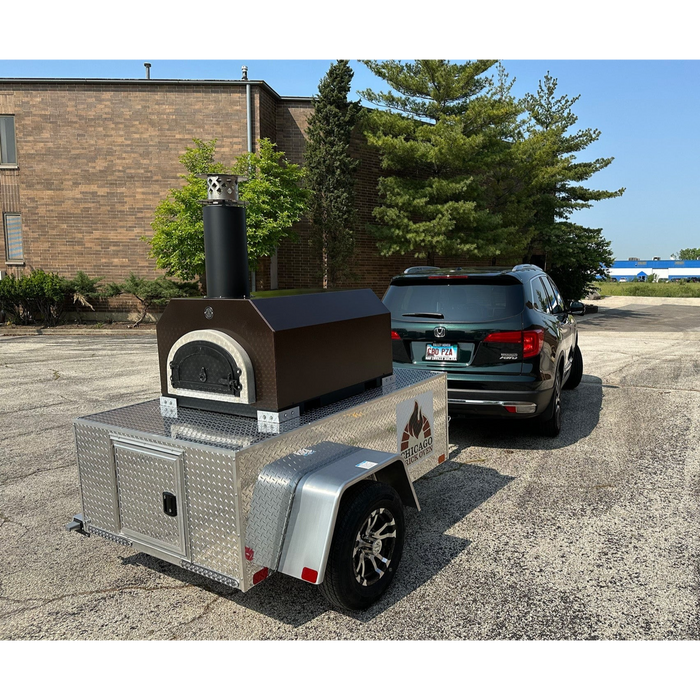 Chicago Brick Oven CBO-750 Tailgater Wood-Fired Pizza Oven (Residential and Commercial) CBO-O-TAIL