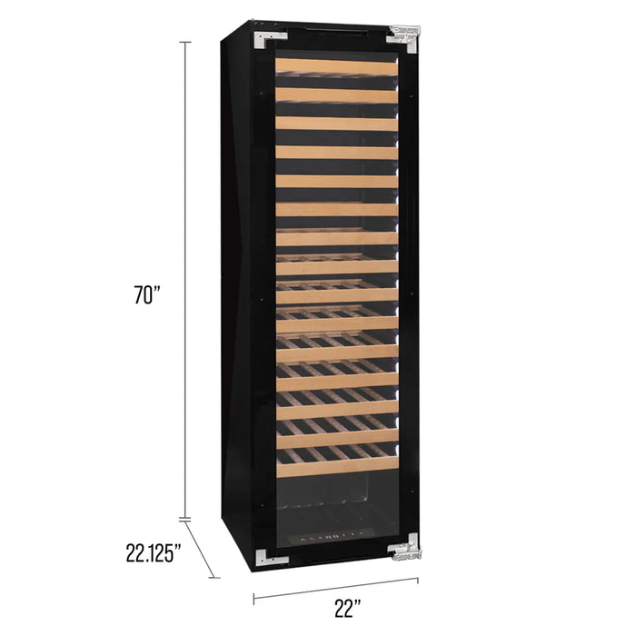 Allavino 21.5" Single Zone Panel Ready Wine Cooler with 107 Bottle Capacity VCWR-107PRS-1R