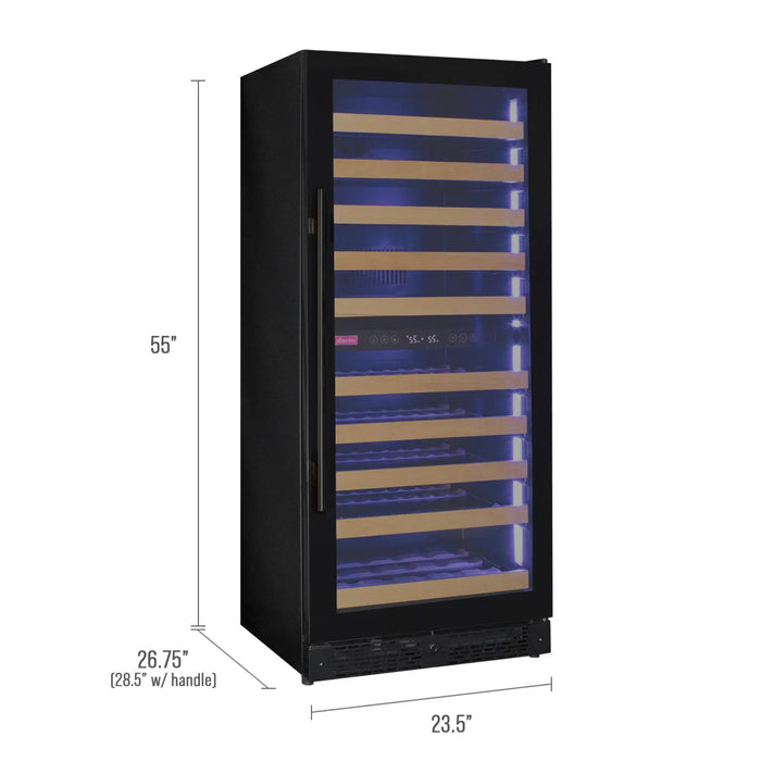 Allavino 23.5" Reserva Series Dual Zone Wine Cooler with 119 Bottle Capacity VSW11955D