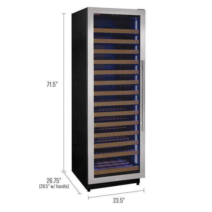 Allavino 23.5" Reserva Series Single Zone Wine Cooler with 163 Bottle Capacity VSW16371S