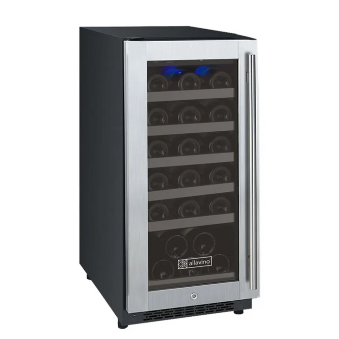 Allavino 15" FlexCount II Tru-Vino Single Zone Wine Cooler with 30 Bottle Capacity VSWR30-1SL20