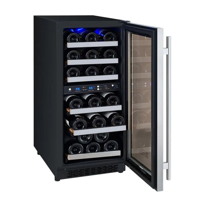 Allavino 15" FlexCount II Tru-Vino Dual Zone Wine Refrigerator with 30 Bottle Capacity VSWR30