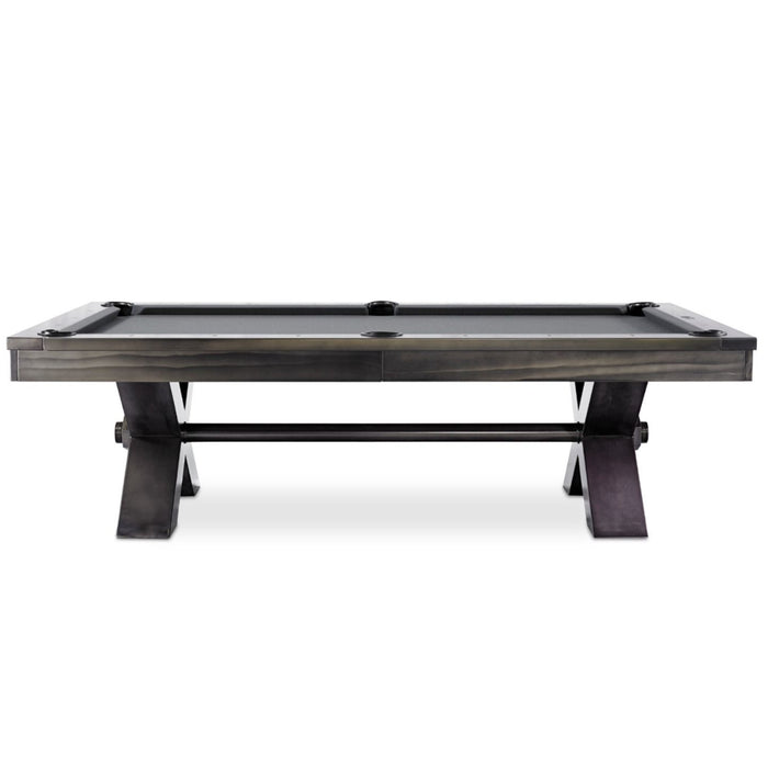 Plank & Hide Vox Steel Pool Table with Accessory Kit and White Glove Delivery & Installation