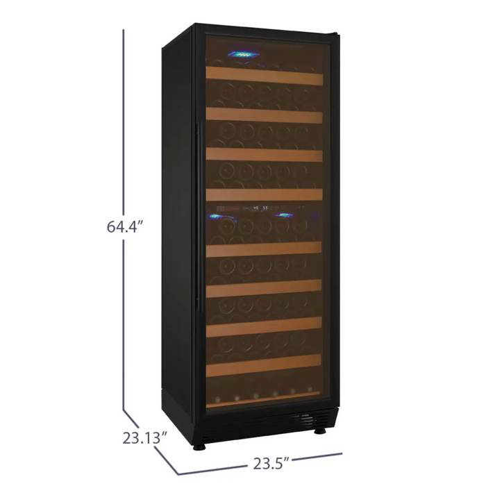 Allavino 24" Vite II Tru-Vino Dual Zone Wine Cooler with 99 Bottle Capacity YHWR99