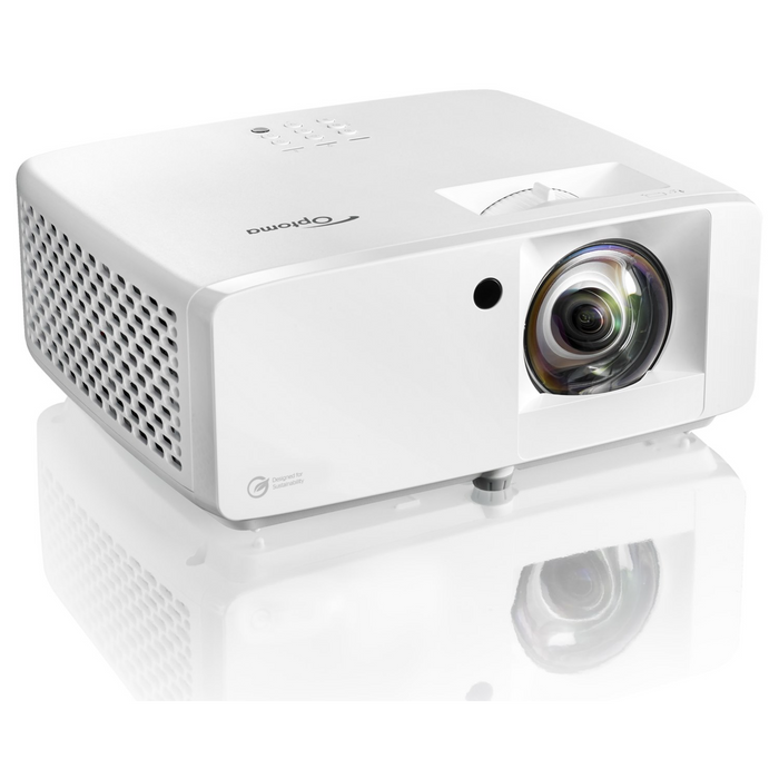 Optoma UHZ35ST Eco-Friendly 4K UHD Short Throw Laser Projector (3,500 Lumens) UHZ35ST