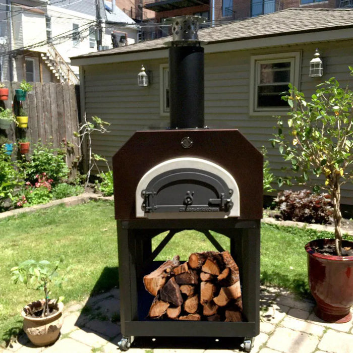 Chicago Brick Oven CBO-750 Mobile Wood-Fired Pizza Oven (Residential and Commercial) CBO-O-MBL-750