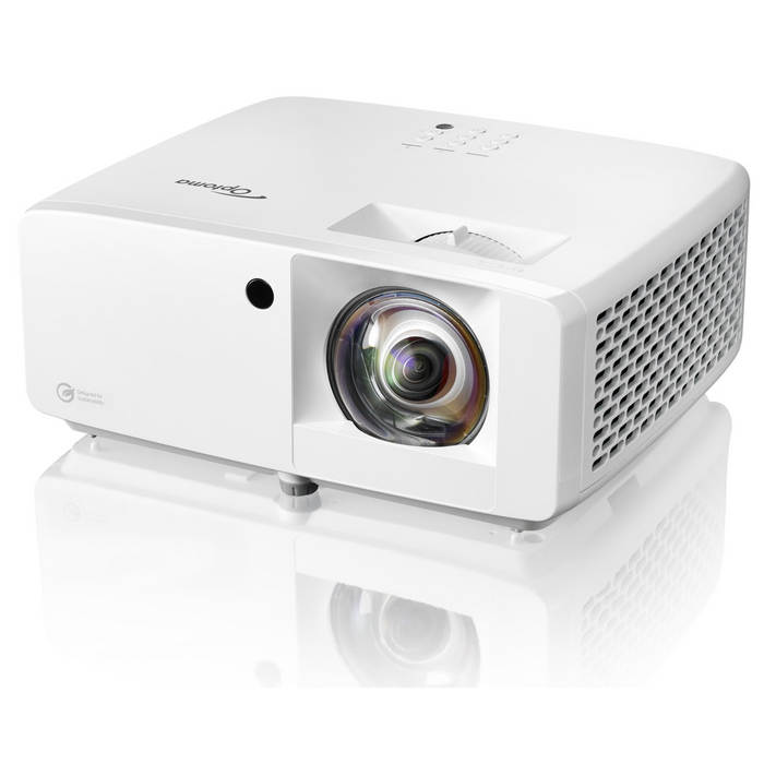 Optoma UHZ35ST Eco-Friendly 4K UHD Short Throw Laser Projector (3,500 Lumens) UHZ35ST